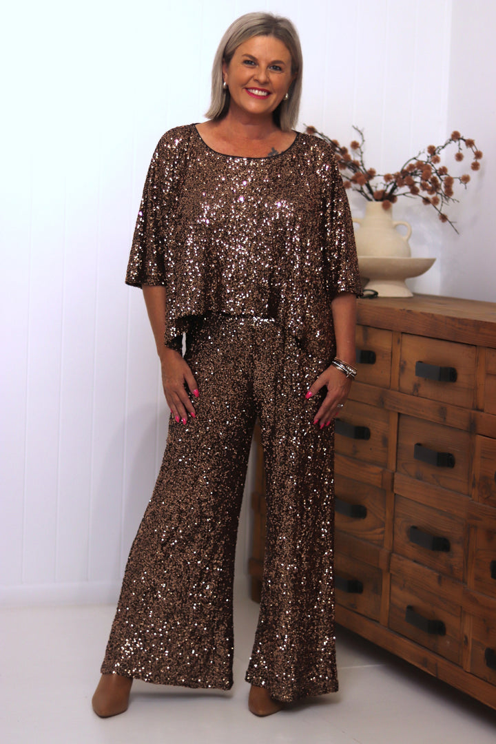 Georgie Sequin Pants