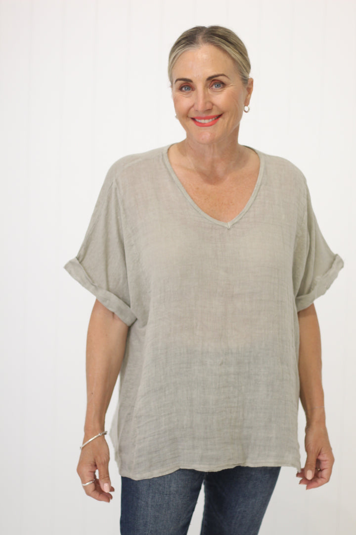 Linen Tee Grande