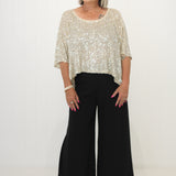 Kaylene Sequin Top