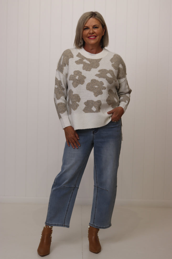Noor Flower Knit