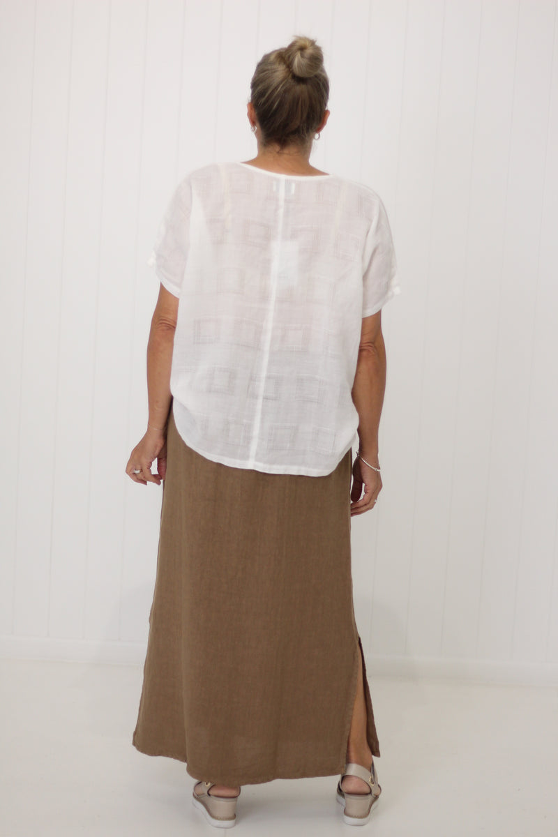 Louise Skirt Caramel