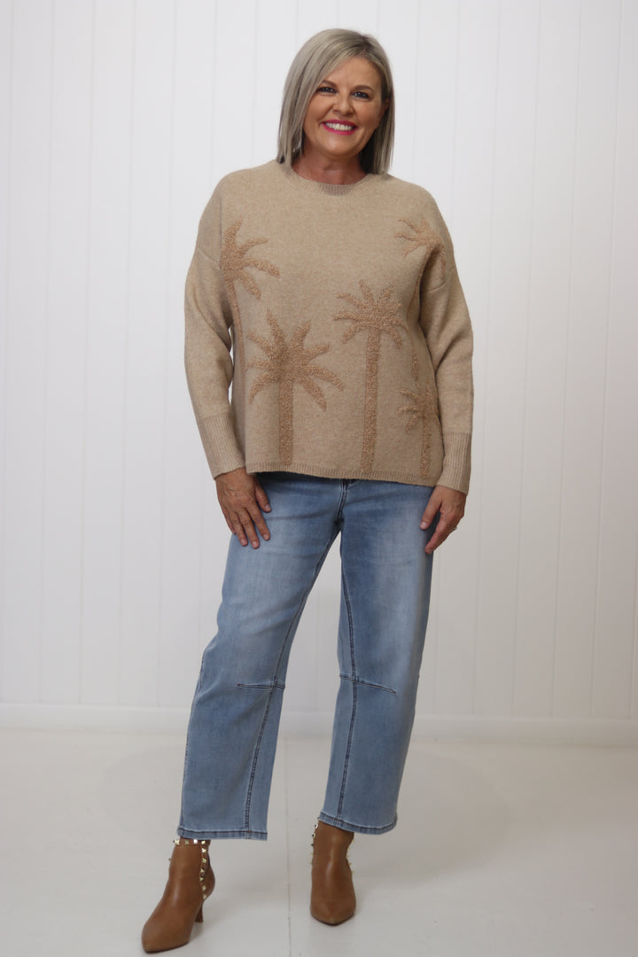 Sabine Palm Knit