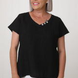 Amalia Top Black