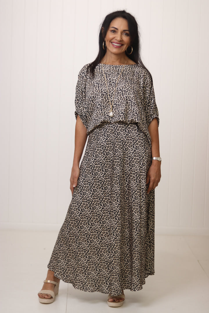 Leopard Luxe Skirt