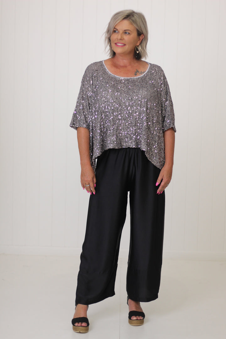 Kaylene Sequin Top
