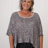 Kaylene Sequin Top