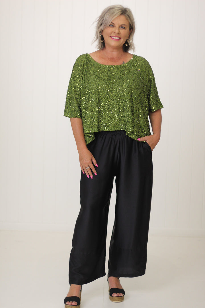Kaylene Sequin Top