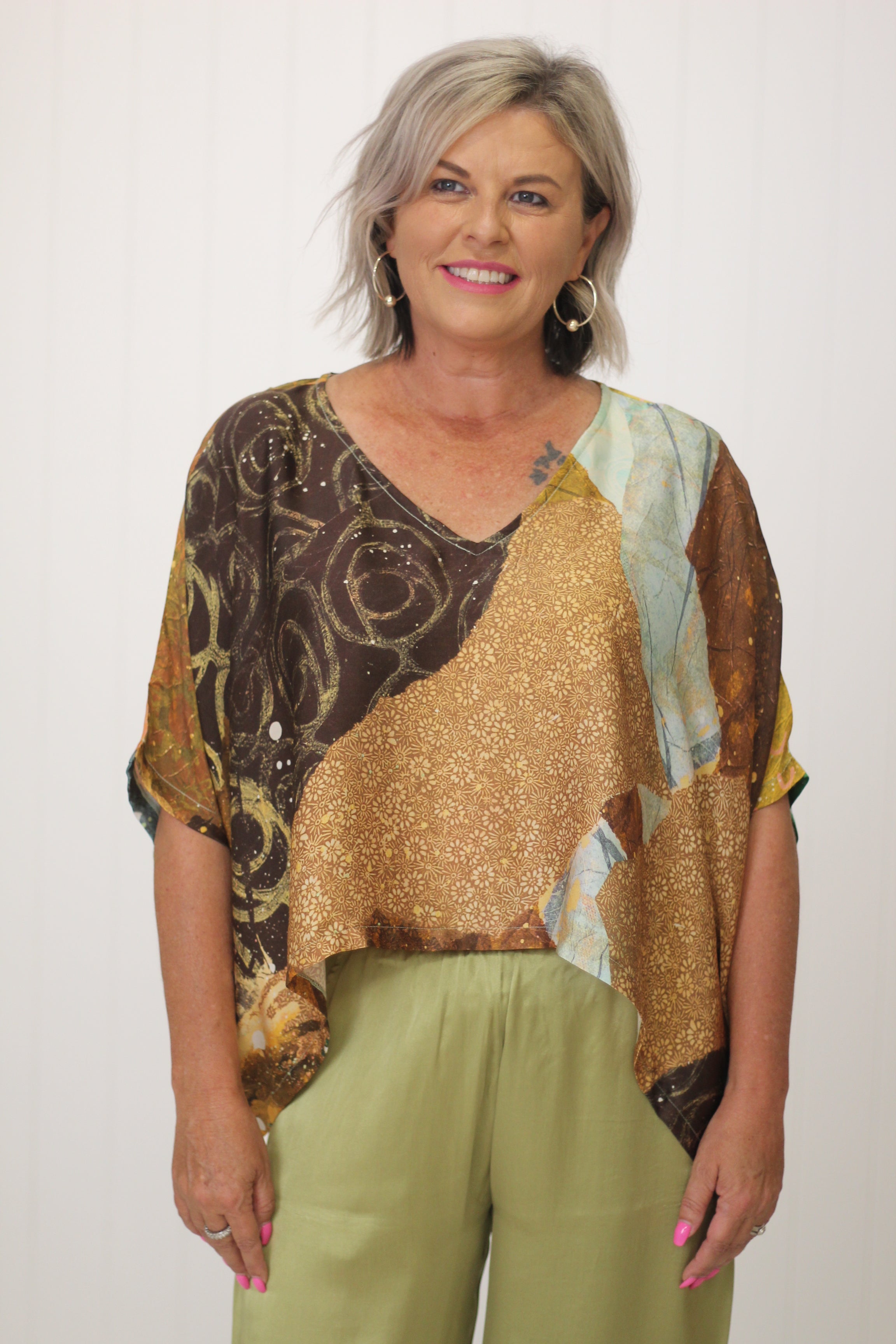 Mitzy Silk Top