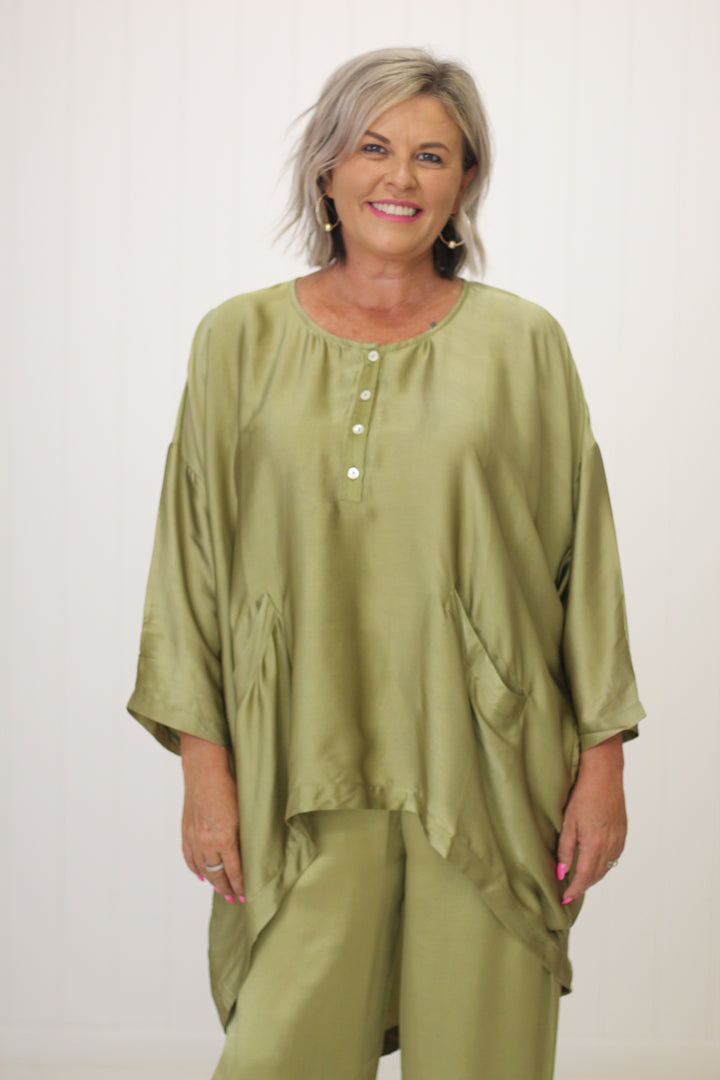 Asha Silk Top