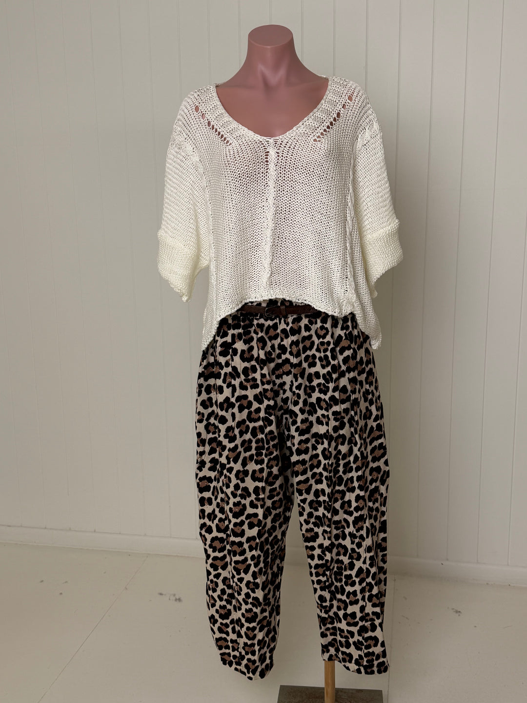 Viv Cable Knit Top