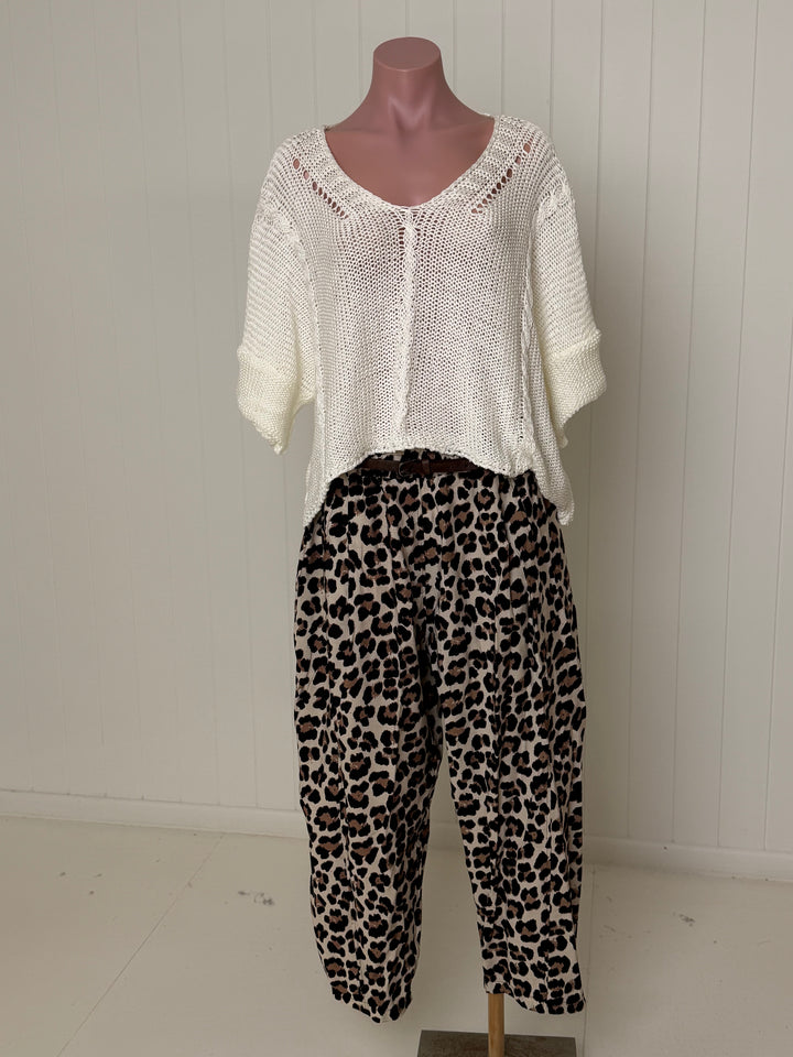 Viv Cable Knit Top