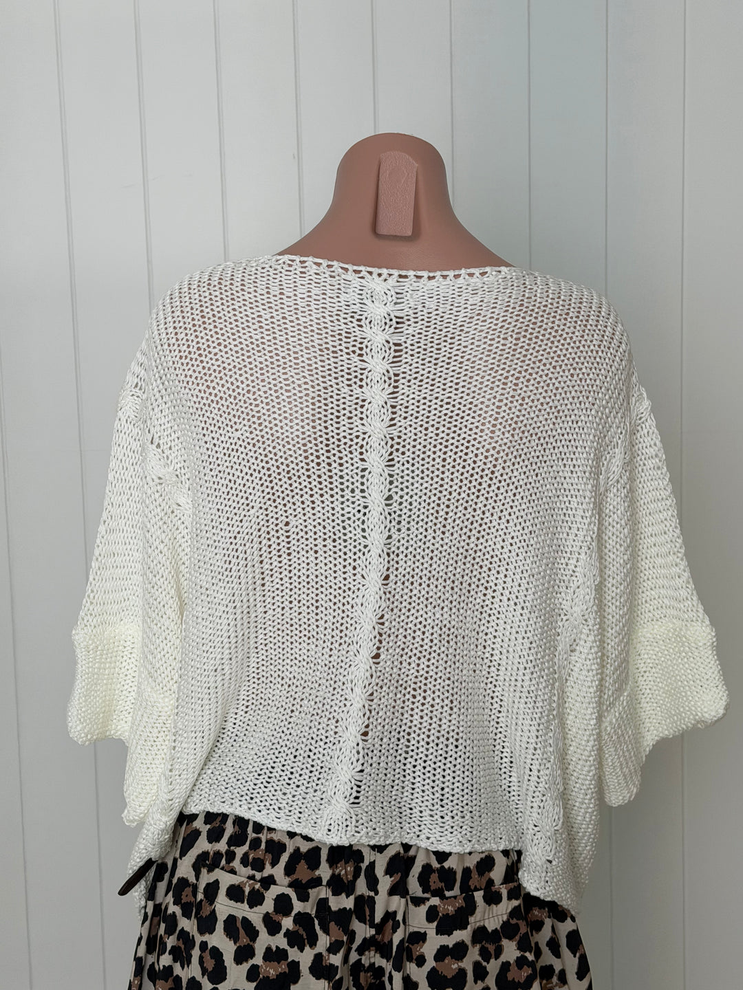 Viv Cable Knit Top