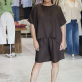 Hinley Shorts Espresso