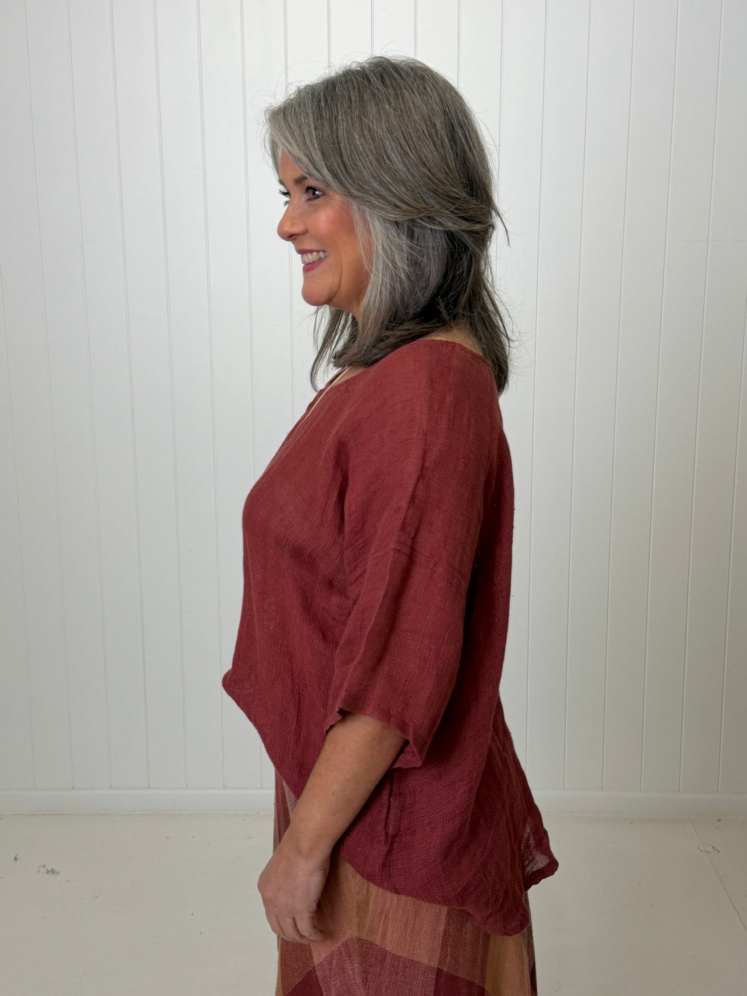 Barbara Top Wild Berry