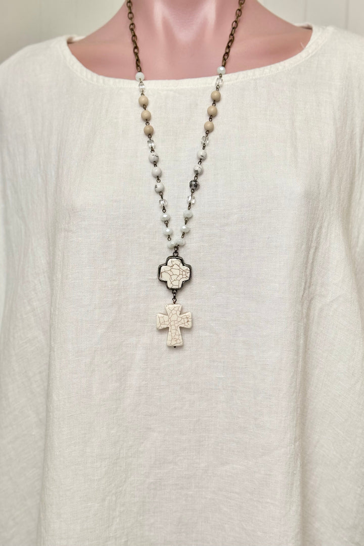 Disa Cross Necklace