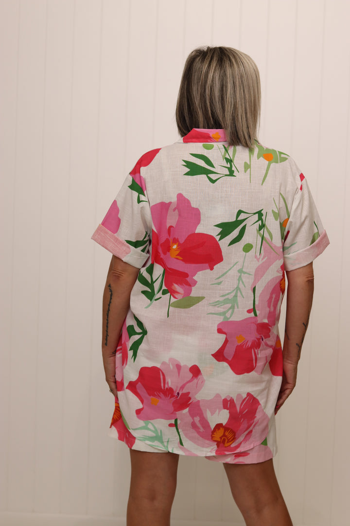 Full Bloom Short Set