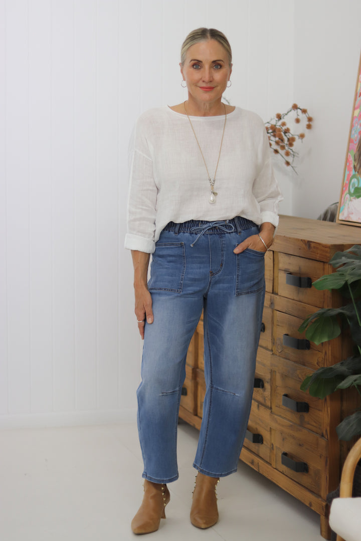 Julia Round Neck Top