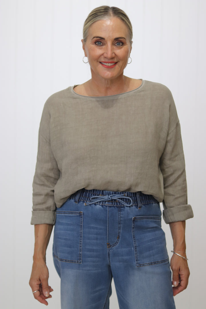 Julia Round Neck Top