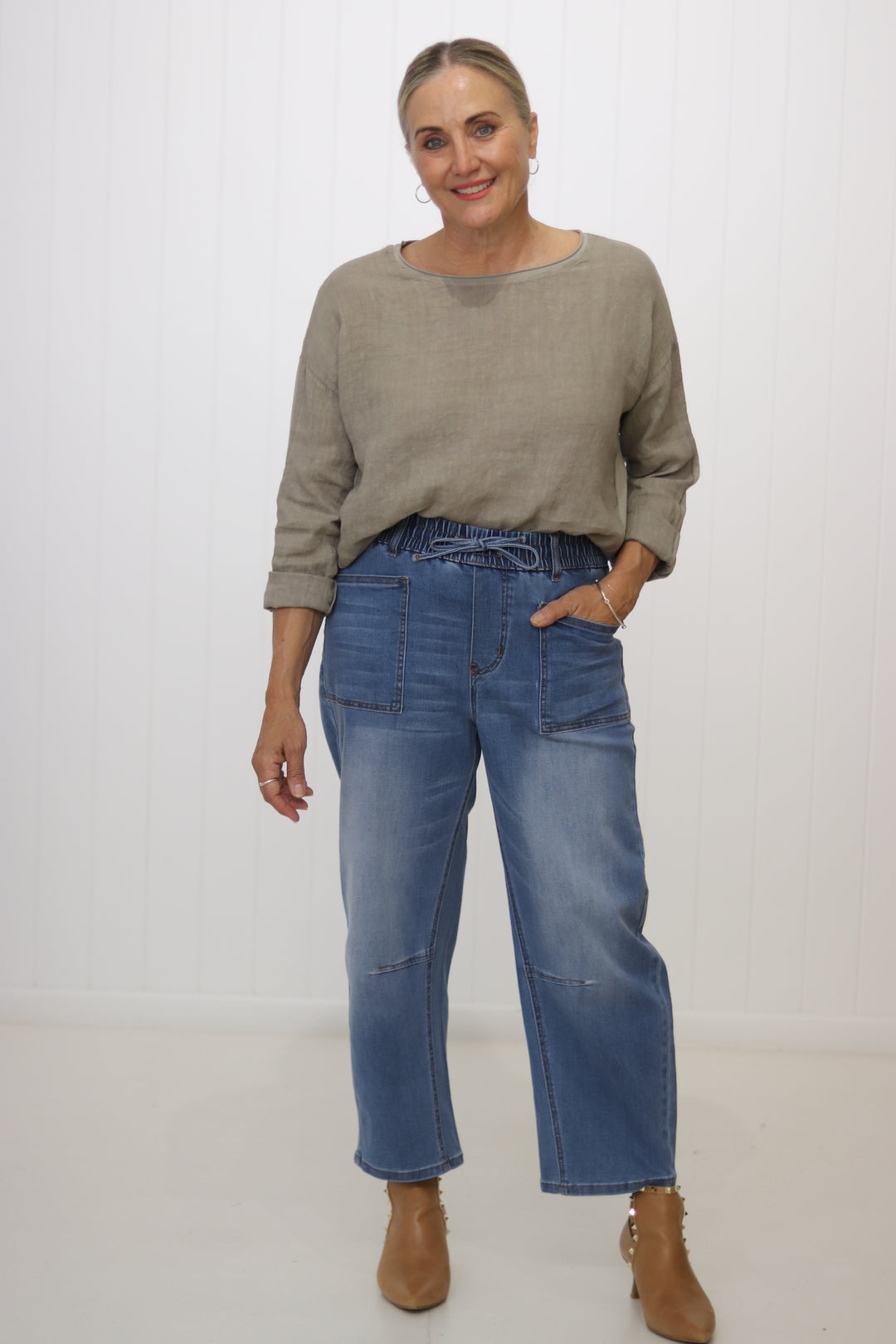 Julia Round Neck Top