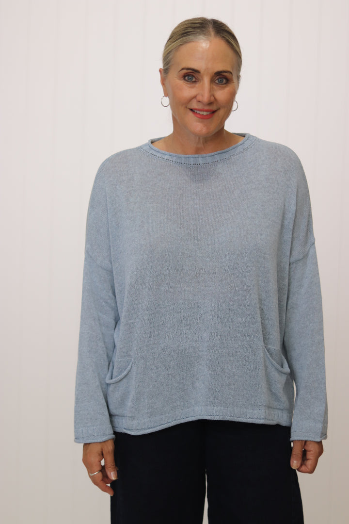 Bella Pocket Knit