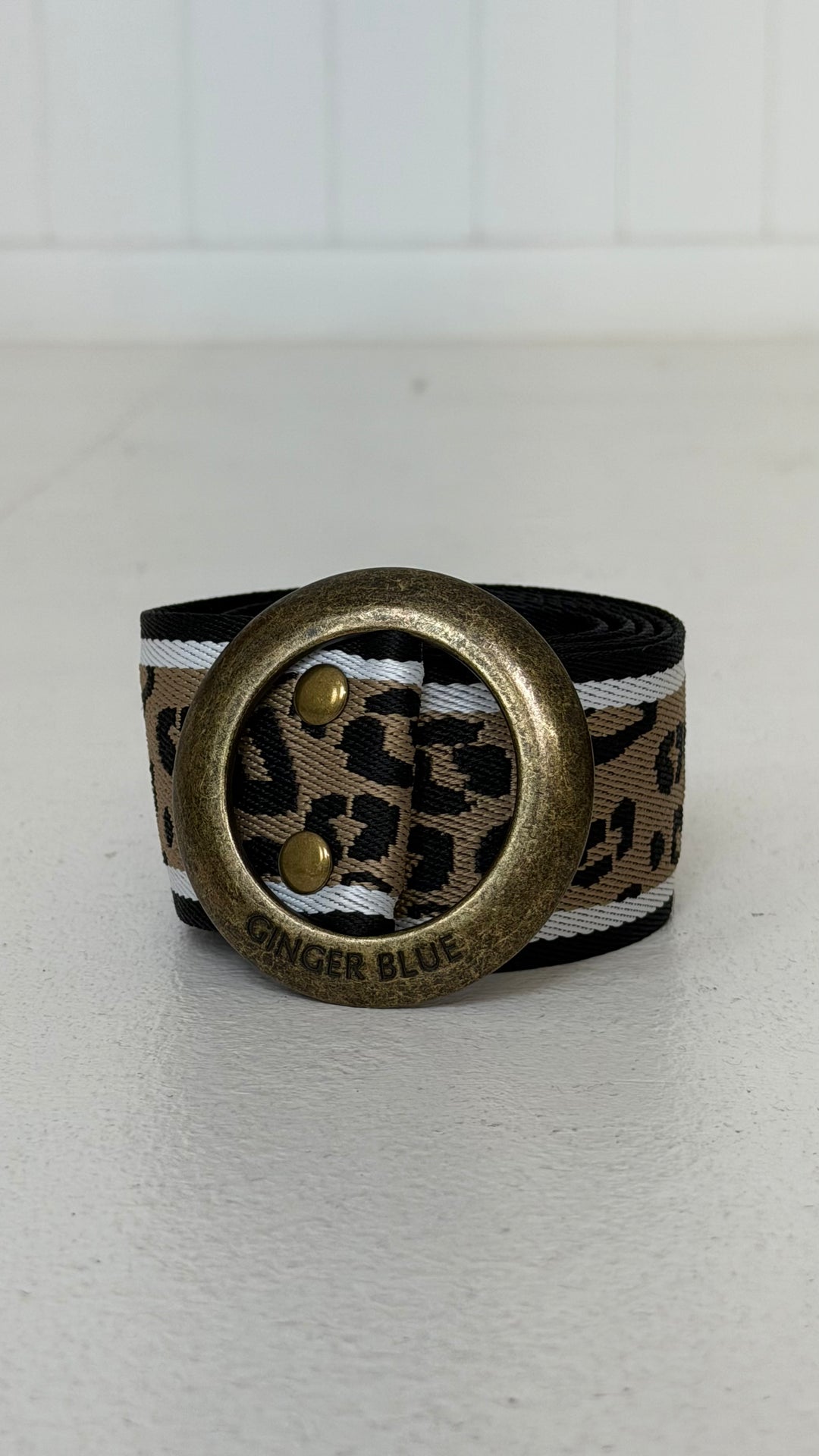 Indie Belt Leopard
