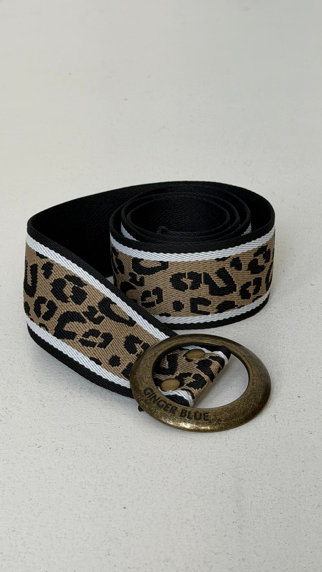 Indie Belt Leopard