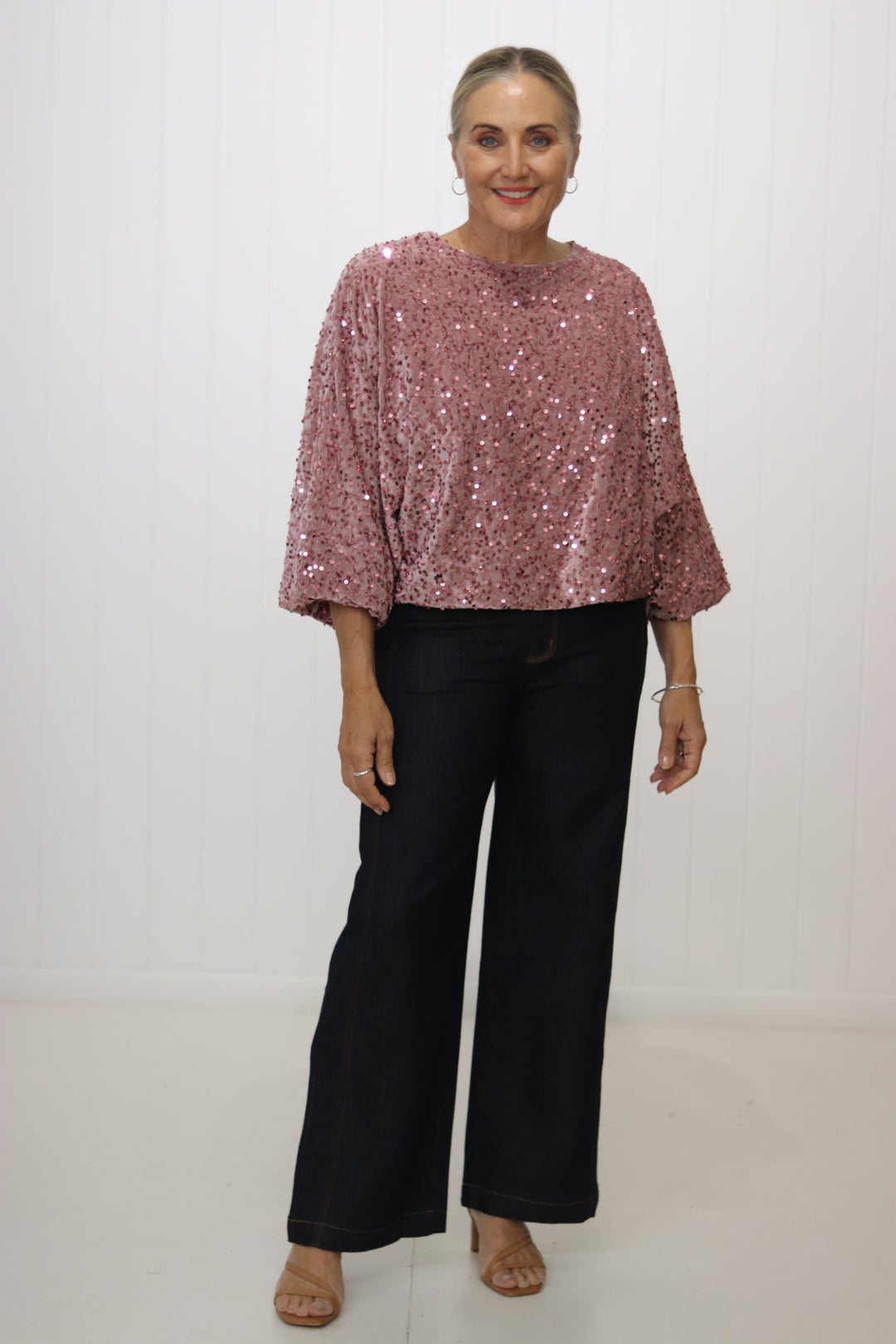 Glam Sequin Top