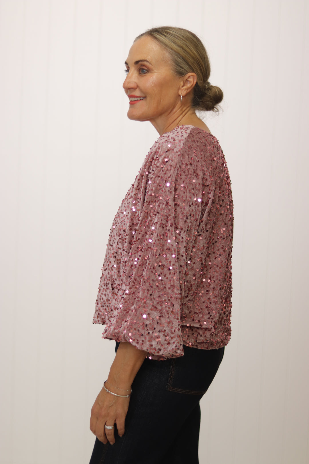 Glam Sequin Top
