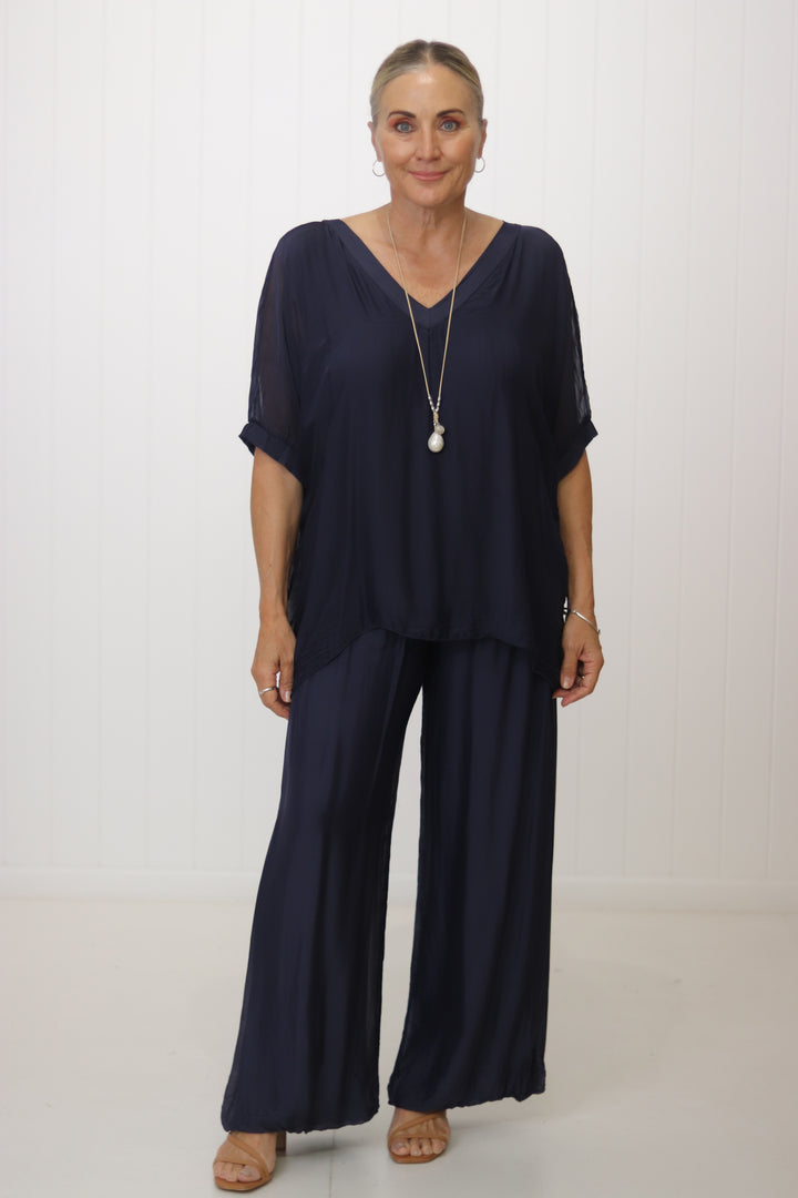 Italia Silk Pants