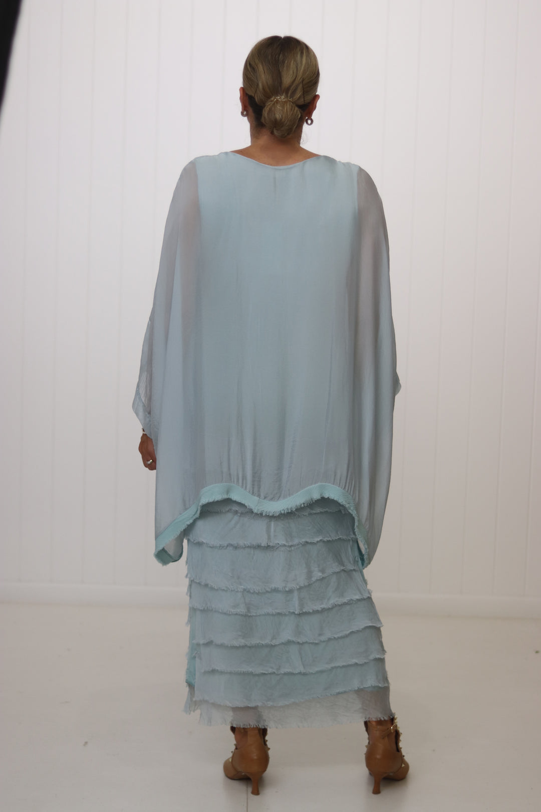 Ella Silk Layers Dress