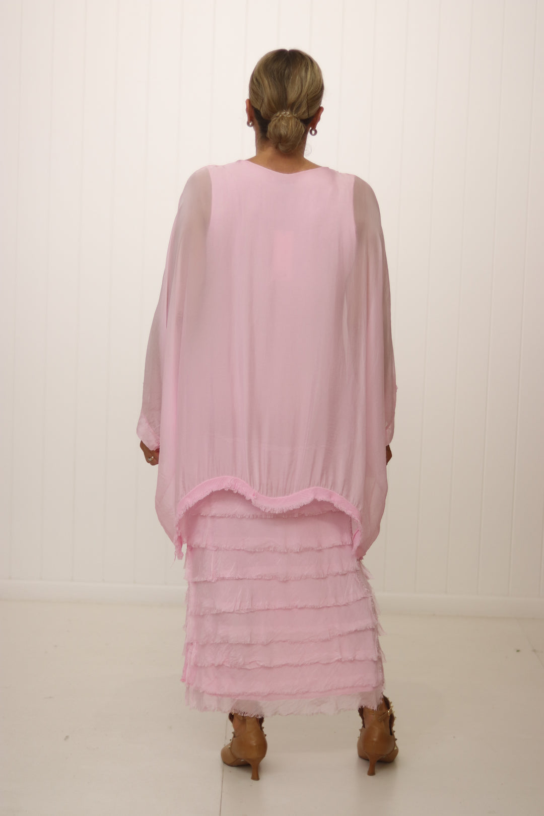 Ella Silk Layers Dress