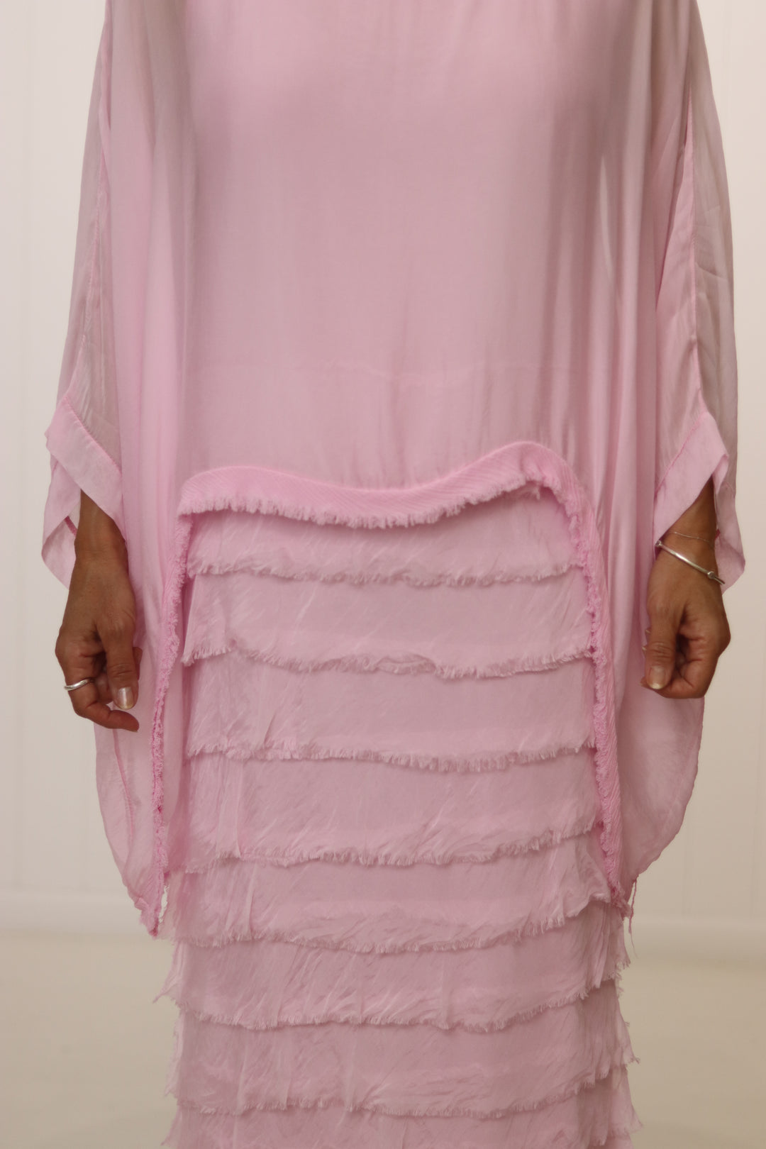 Ella Silk Layers Dress
