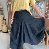 Marinella Skirt Charcoal