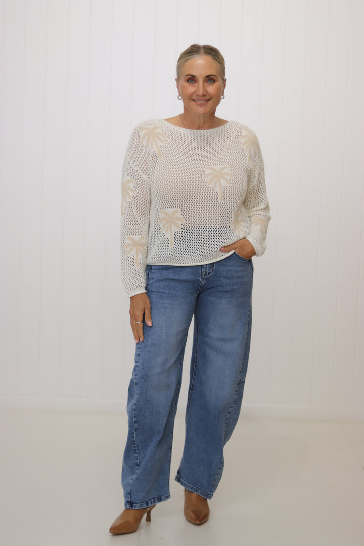 Palm Weave Knit