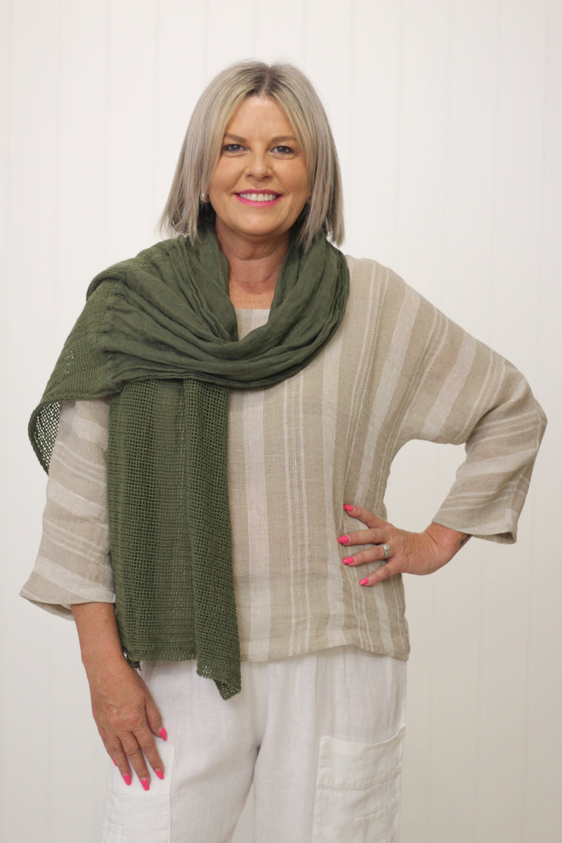 Jolie Linen Scarf