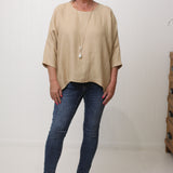 Hinley Top Sleeved Biscuit