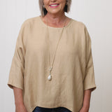 Hinley Top Sleeved Biscuit