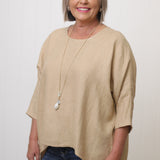 Hinley Top Sleeved Biscuit