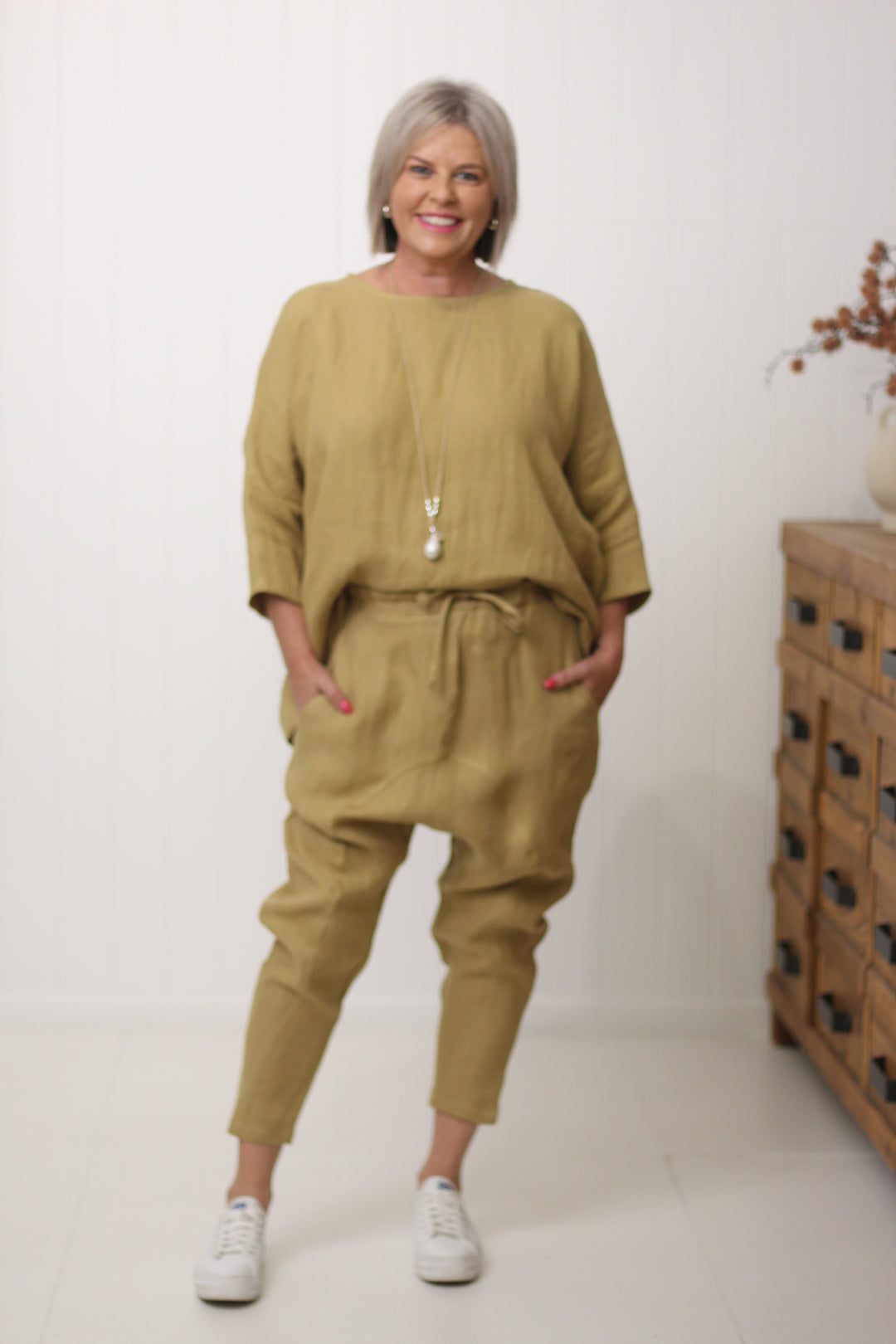 Hinley Top Sleeved Sahara