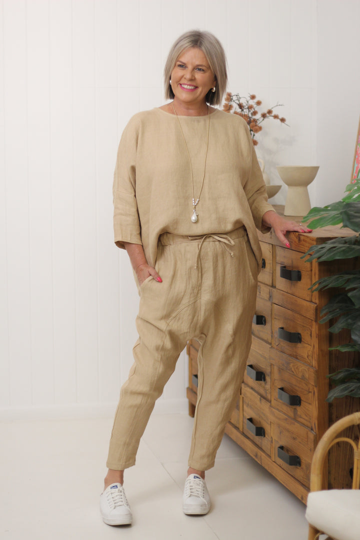 Hinley Top Sleeved Biscuit