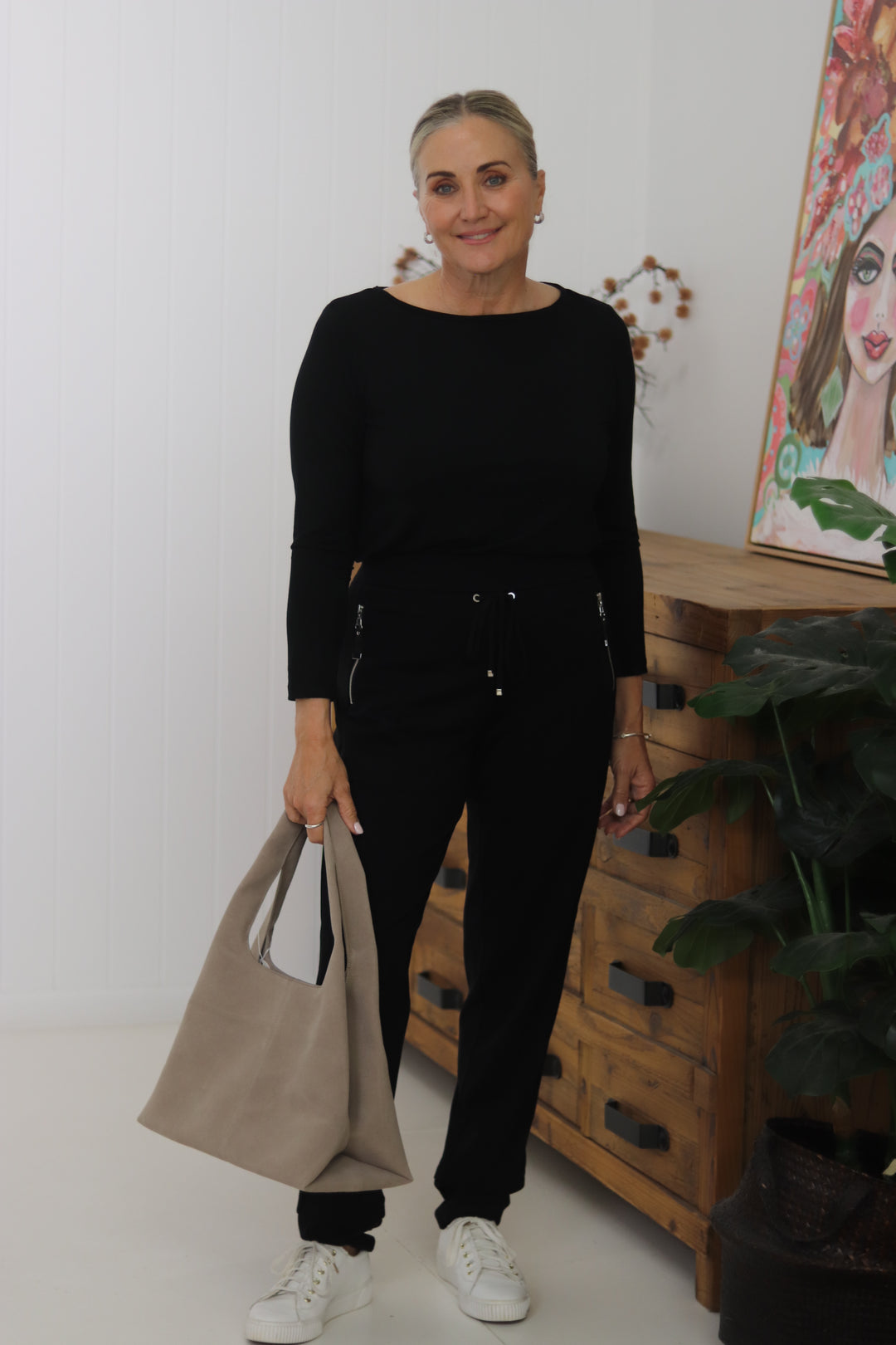 Sara Ponti Panelled Pant