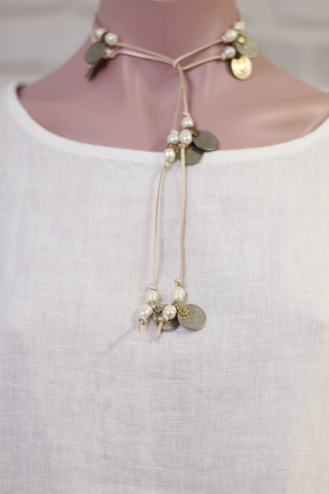Shari Vintage Lariat Necklace