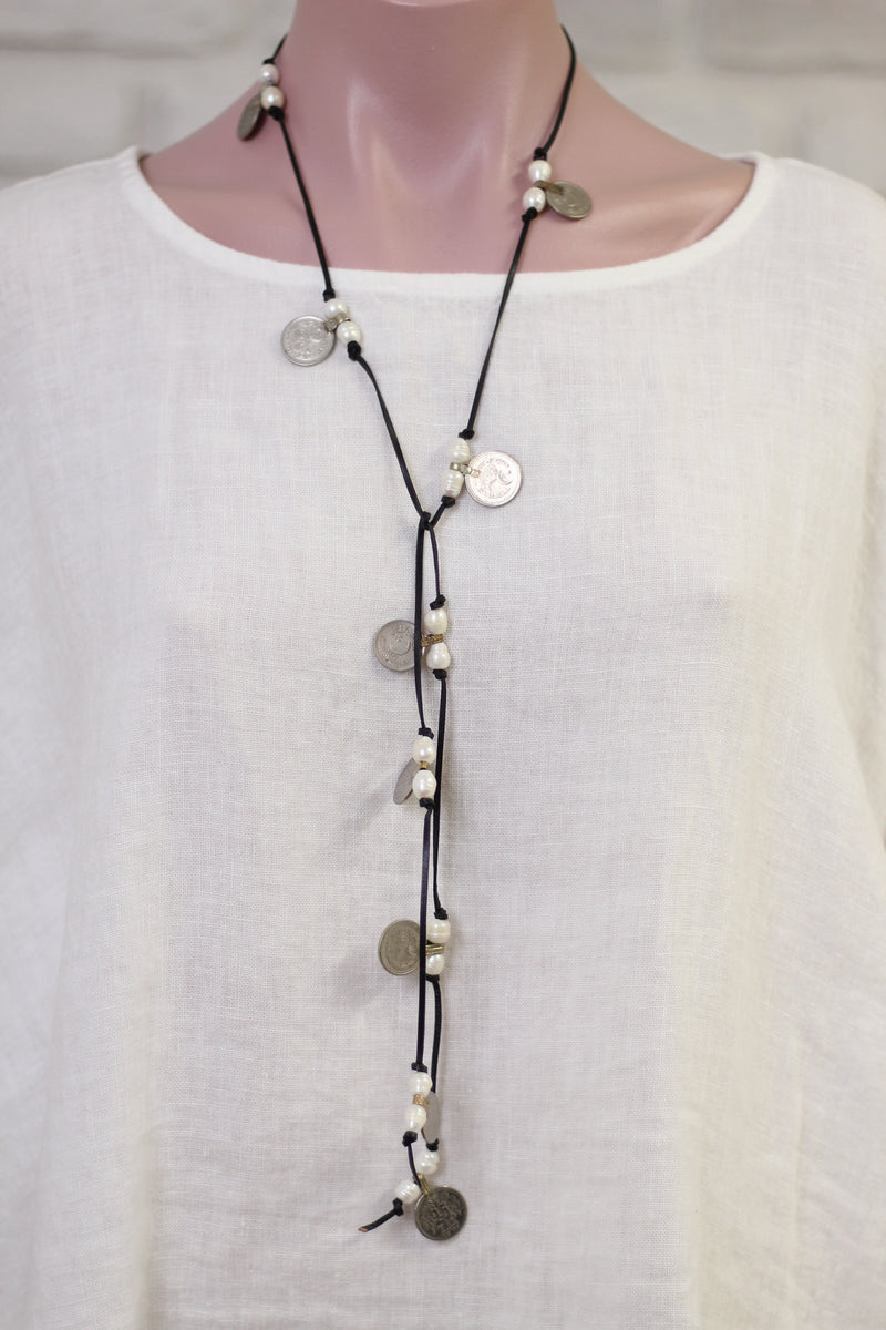 Shari Vintage Lariat Necklace