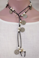 Shari Vintage Lariat Necklace