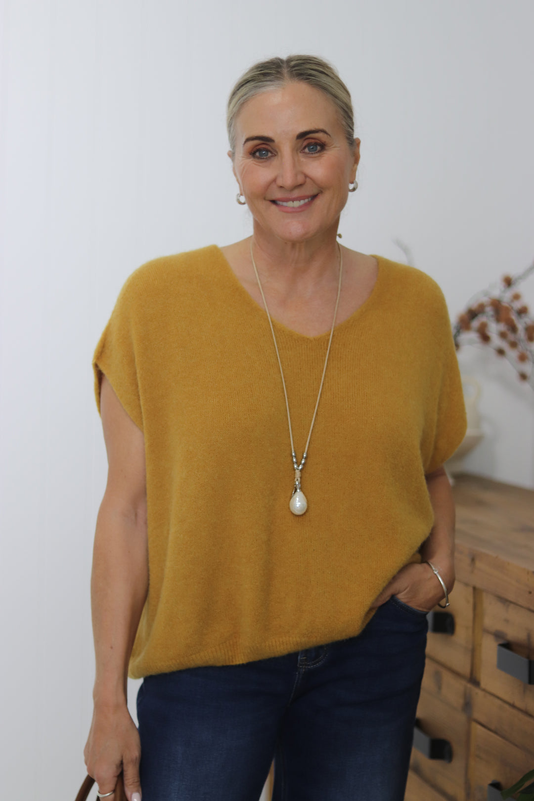 Wilma Wool Top