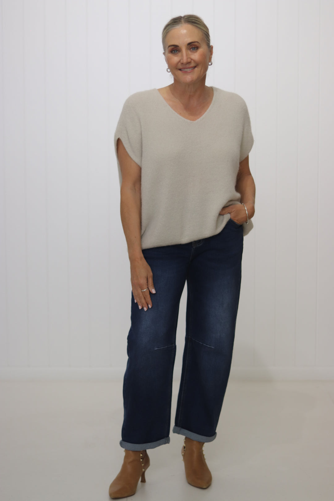 Wilma Wool Top