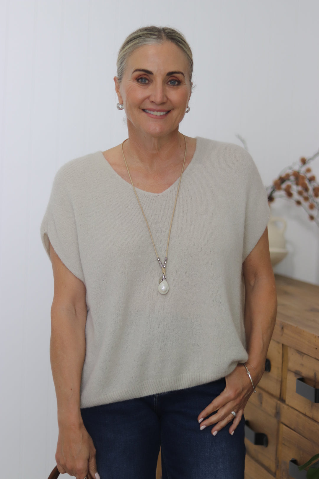 Wilma Wool Top