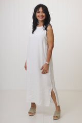 Long Linen Dress