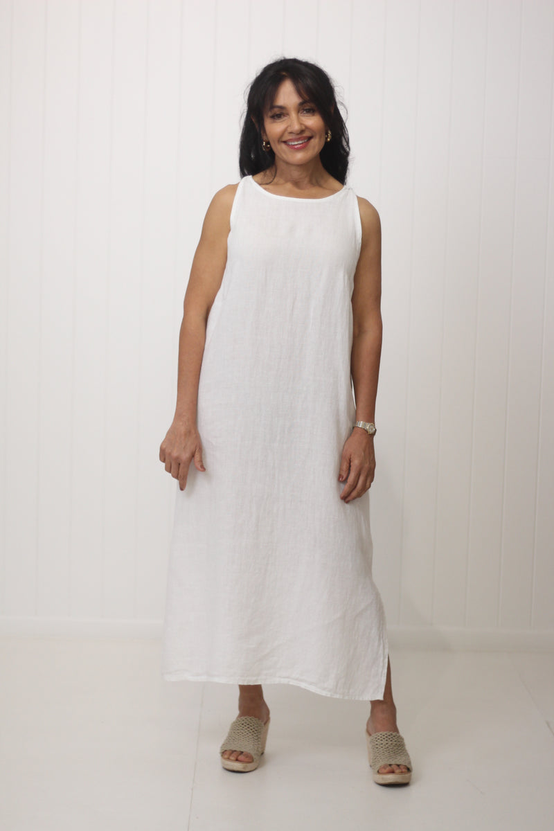 Long Linen Dress