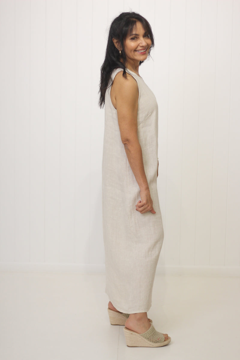 Long Linen Dress